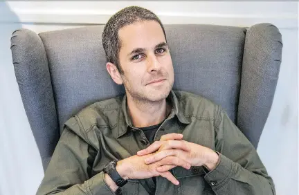  ?? RASMUS KRAMER SCHOU ?? Good storytelli­ng may be “the one thing that survives every single trend,” novelist Tom Rachman says of the digital age.