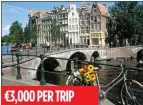  ??  ?? €3,000 PER TRIP