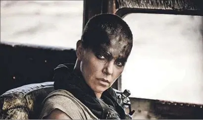  ?? CANNES FILM FESTIVAL / HO / EFE ?? Charlize Theron interpreta Furiosa, la veritable protagonis­ta de la quarta entrega de Mad Max