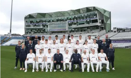  ?? Photograph: Jan Kruger/Getty Images ?? Yorkshire’s 2024 county cricket squad. MPs have asked the ECB to keep a ‘close eye’ on the county’s progress with regards to diversity.