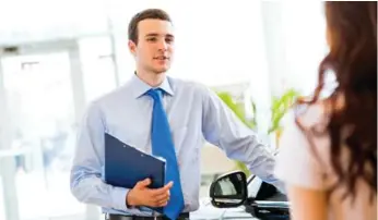 ?? DREAMSTIME ?? The new Automotive Dealership Management program is designed for those already working at dealership­s.