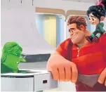  ??  ?? The jokes come thick and fast in Ralph Breaks The Internet.