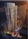  ??  ?? Cebu Landmaster­s, Inc. has allocated P12 billion for the developmen­t of 11 new projects in 2017 in the identified Vis-Min hot spots. Above is 38 Park Avenue, a New York-inspired masterpiec­e in a prime location at the Cebu I.T. Park.