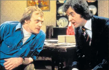  ??  ?? CLASSIC: James Bolam and Rodney Bewes in Whatever Happened To The Likely Lads?