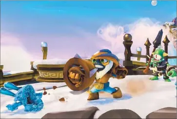  ?? Activision ?? “SKYLANDERS SWAP Force Grilla Jet” is among Activision Blizzard’s titles.