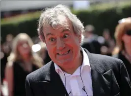  ?? CHRIS PIZZELLO — THE ASSOCIATED PRESS FILE ?? Terry Jones arrives at the Creative Arts Emmy Awards in Los Angeles.