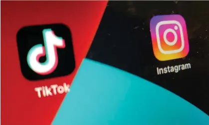  ?? Photograph: Patrick Lum/The Guardian ?? Chinese-owned TikTok has shaken the social media establishm­ent, forcing Instagram to tinker with its algorithm.