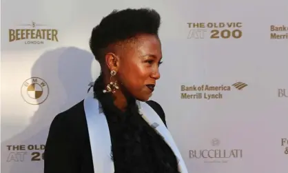  ?? ?? Jade Anouka at the Old Vic Bicentenar­y Ball, London, 2018. Photograph: David M Benett/Getty Images for The Old Vic Theatre