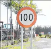  ??  ?? The open road limit on the Awanui Straight is currently 100km/h, but according to the NZTA that is too fast for safety.