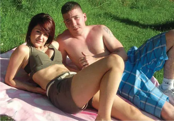  ??  ?? Couple: Killer Adrian Crevan Mackin with then girlfriend Siobhán Phillips, whom he seriously injured in the October 2015 shooting