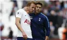  ?? Photograph: Ian Kington/AFP/Getty ?? Mauricio Pochettino helped define the early career success of Harry Kane at Tottenham.