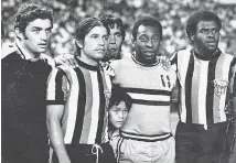  ??  ?? 1975 Nacho Calderón, Ríos, Santoyo, “Pelé”, Roberto Da Silva