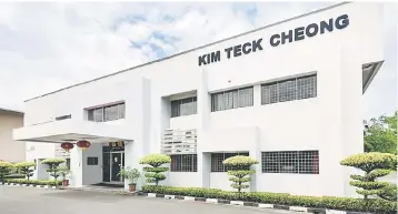  ??  ?? KTC’s business in Sarawak recorded a healthy rise in its revenue by 129 per cent to RM54 million for 2QFY19 from RM23.57 million recorded in 2QFY18.