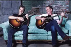  ?? Jeff Fasano/ Contribute­d photo ?? The Bacon Brothers will perform at the Hartford Stage Gala on April 10, which will be available to stream through April 17.