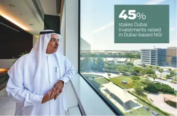  ?? Ahmed Ramzan/ Gulf News ?? ■ ‘If we got land twice the size of Dubai Investment­s Park, we will take it — and we will have no trouble finding investors wanting to come in,’ Khalid Bin Kalban feels.