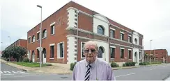  ?? Picture: Sandile Ndlovu ?? Dr Peter Munns, chair of The Ark Christian Ministries, outside the former church and shelter from which the city evicted the homeless in 2004.