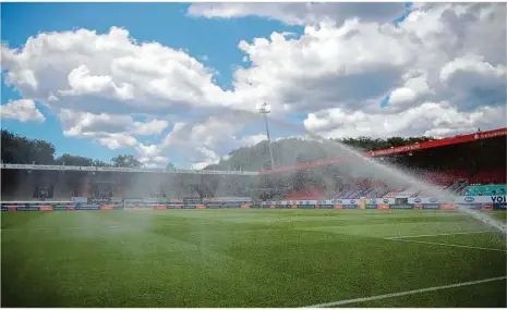  ?? Foto: Eibner/sascha Walther ?? Los geht’s: Am Sonntag bestreitet der 1. FC Heidenheim sein vorletztes Heimspiel der Saison.