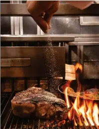  ?? ?? LEFT TO RIGHT:
Get your steak fix at CUT by Wolfgang Puck and then head to the bar; delectable dishes at Ai Fiori