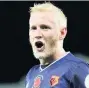  ??  ?? WAT A WAIT Will Hughes helped Hornets to victory