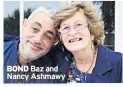  ??  ?? BOND Baz and Nancy Ashmawy