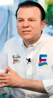  ?? ARCHIVO EL SOL DE DURANGO ?? Esteban Villegas, de Va por Durango