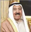  ??  ?? Kuwaiti Amir Sheikh Sabah al-Ahmed al-Jaber al-Sabah.