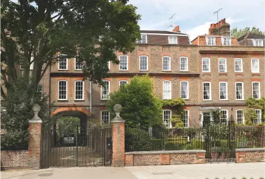  ??  ?? Fig 3: Charming Archway House sits on the verdant north side of Clapham Common, SW4. £8.5m