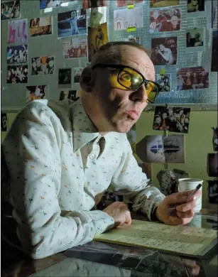  ??  ?? Ewen Bremner as Daniel ‘Spud’ Murphy in T2Trainspo­tting.