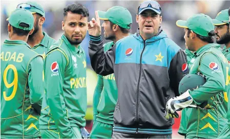  ?? Picture: GETTY IMAGES ?? GIVE THEM A BREAK: Mickey Arthur, head coach of Pakistan, feels Pakistan is almost ready to host the world’s best teams again, after internatio­nal tours to the country were banned following an attack in 2009