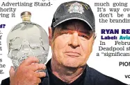  ??  ?? PIONEER: Dan Aykroyd’s vodka brand