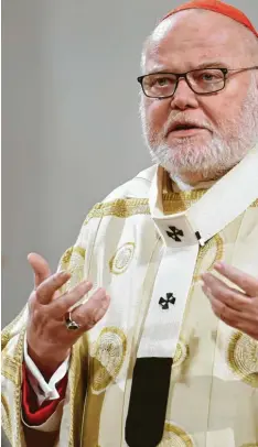  ?? Foto: Tobias Hase, dpa ?? Reinhard Marx, 67, ist seit 2008 Erzbischof von München und Freising. 2010 wurde er von Papst Benedikt XVI. zum Kardinal ernannt.