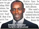  ??  ?? DAD Ex-footballer Yorke is not involved