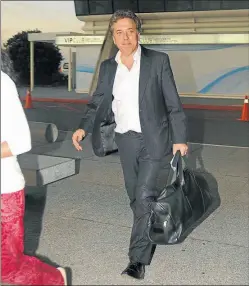  ?? CEDOC PERFIL ?? CALMA-TOUR. El ministro viajó a ver banqueros a Nueva York.