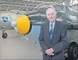  ?? ?? Eric “Winkle” Brown, one of world’s best ever pilots, at 96 in 2015