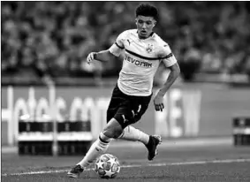  ??  ?? Liverpool heeft interesse in Jadon Sancho om hem naar de Engelse club te halen. (Foto: AD)