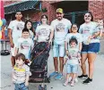  ?? PROVIDED] [PHOTO ?? Matching T-shirts are worn by the “Team Liam” group attending a past Down Syndrome Festival &amp; 5K. This year’s event will be Sept. 29 at the Chickasaw Bricktown Ballpark.