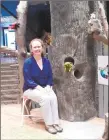  ?? Emily M. Olson / Hearst Connecticu­t Media / ?? Kids Play Children’s Museum director Eileen Marriott sits in the story corner of the museum.