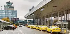  ?? Foto: František Vlček, MAFRA ?? Prostáté peníze Taxislužby, které mají smlouvu s Letištěm Praha, musí platit, i když nemají koho vozit.