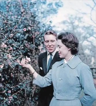  ?? FILE PHOTO ?? Lord Snowdon and Princess Margaret in an undated photo.