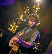  ?? SUPPLIED ?? Declan O’Rourke will perform in New Plymouth next month.