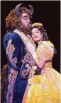  ?? Courtesy photo ?? Sam Hartley and Brooke Quintana star in “Beauty and the Beast.”
