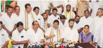  ?? ?? TNCC president KS Alagiri addressing the press in Salem on Friday