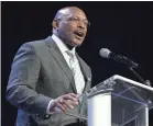  ?? JOSHUA A. BICKEL/COLUMBUS DISPATCH ?? Former OSU legend Archie Griffin has never revealed how he, his brother and a friend were targets of police racial profiling when he was 15.