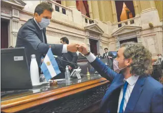  ?? CEDOC PERFIL ?? DIPUTADOS.
La última sesión fue el 8 de julio cuando concurrió Santiago Cafiero.