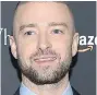  ??  ?? Justin Timberlake