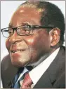  ??  ?? President Mugabe