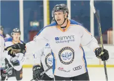  ??  ?? Leigh Jamieson celebrates scoring against Basingstok­e in November.