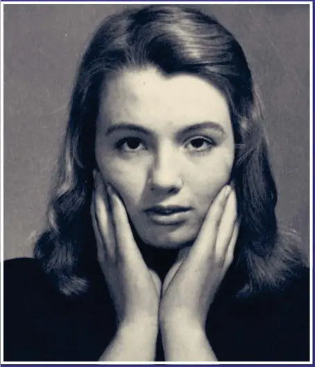  ??  ?? INNOCENT: Just 15 years old in this image, Christine a few years before she became engulfed in scandal