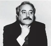  ?? LaPresse ?? L’inventore del pool Giovanni Falcone, ucciso a Capaci insieme alla moglie Francesca e a tre uomini della scorta