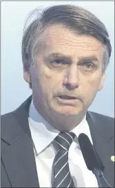  ??  ?? Jair Bolsonaro, actual diputado federal, ultraconse­rvador, defensor de la dictadura.